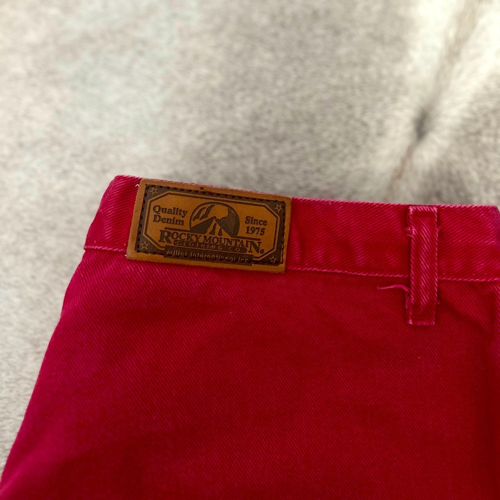 Vintage Red Rockies Size 33